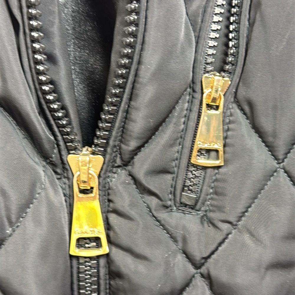 (W3)‎ Calvin Klein black quilted vest size S - Picture 10 of 14